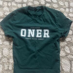 Oner Active Green Crop Top
